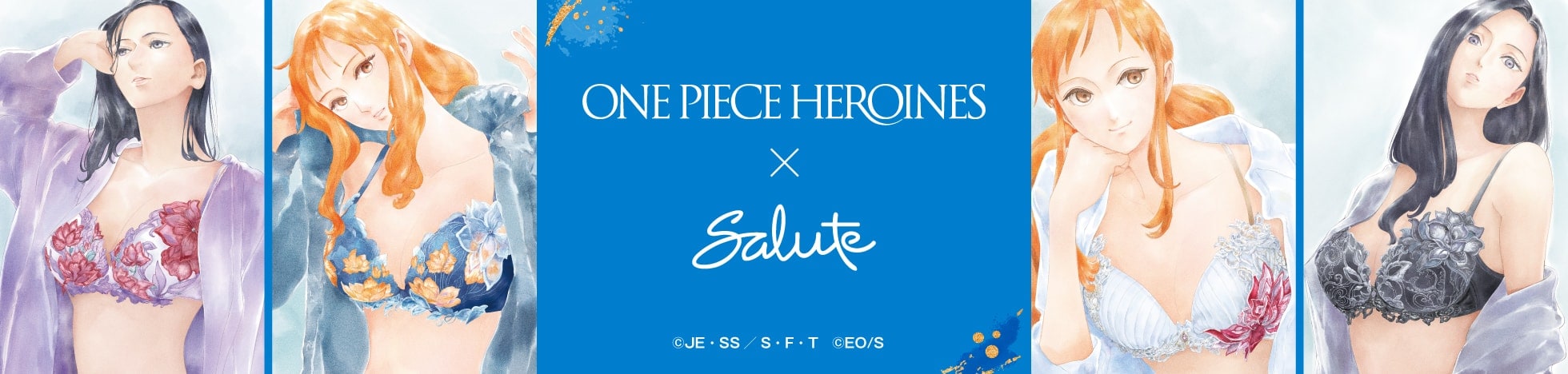 One Piece Heroines × Salute