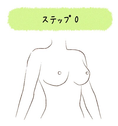 バストの加齢変化ステップ0