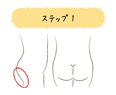 ヒップの加齢変化ステップ1