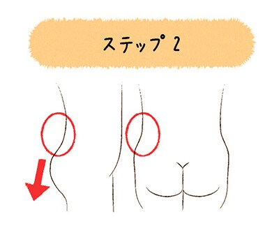 ヒップの加齢変化ステップ2