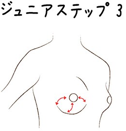 ジュニアブラジャーSTEP3