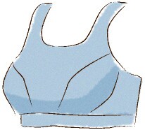 Q:スポーツの時、なぜスポブラに替えないといけないのですか?
