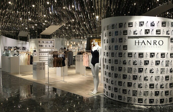 “THIS IS HANRO”(2018.4.25 - 5.1) 伊勢丹新宿店本館3階 センターパーク/ザ・ステージ♯3