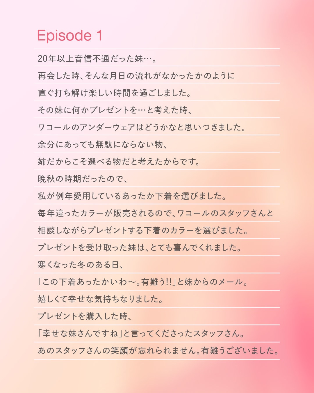 エピソード1