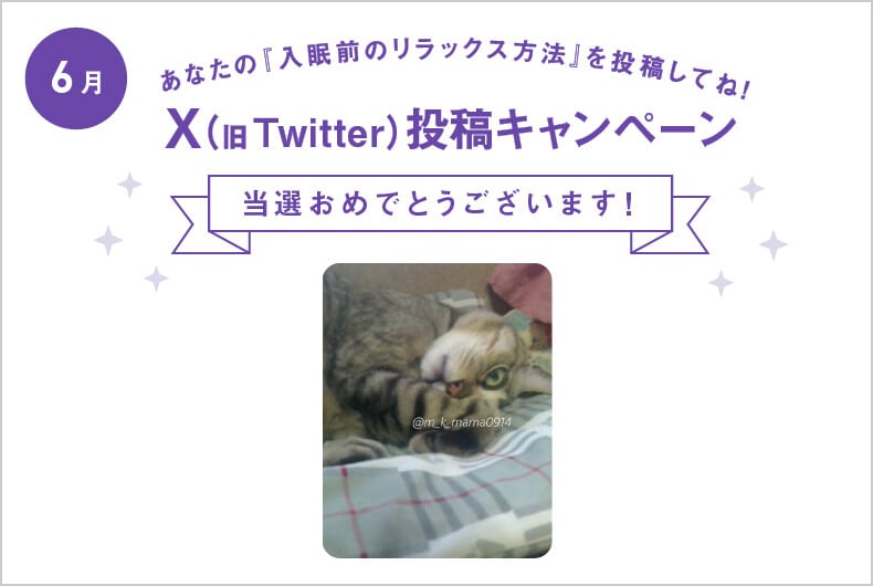 6月度の投稿・当選結果