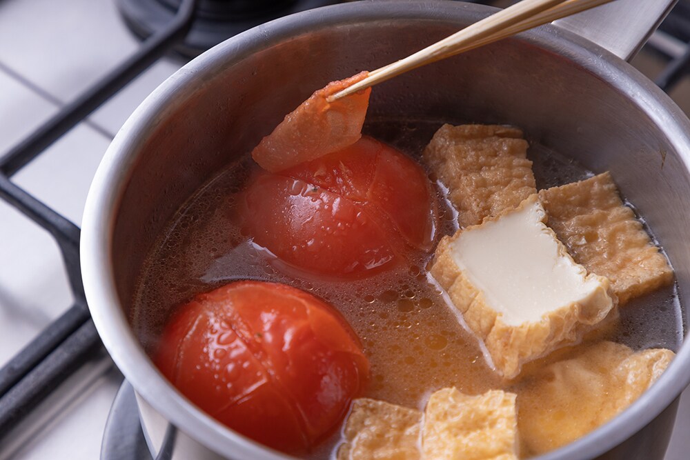 大原千鶴のすやすやレシピ28：トマトを煮る