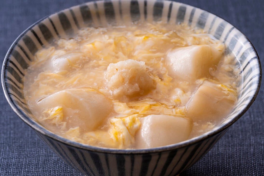 大原千鶴のすやすやレシピ143：麩のたまごあんかけ