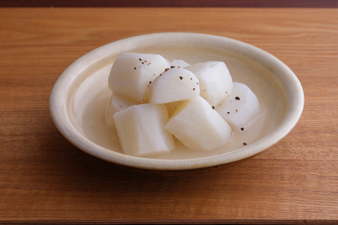 大原千鶴のすやすやレシピ156：長芋の塩煮