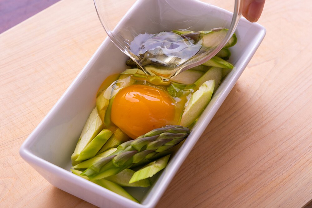 大原千鶴のすやすやレシピ66：卵を割り入れ