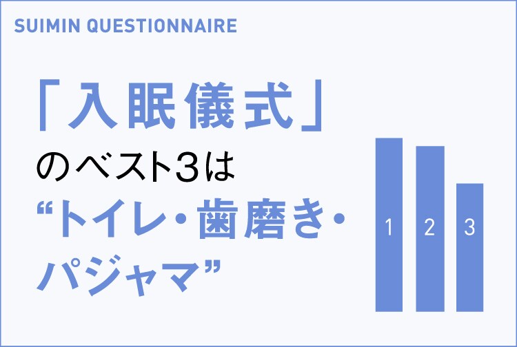 睡眠に関するアンケートを実施④