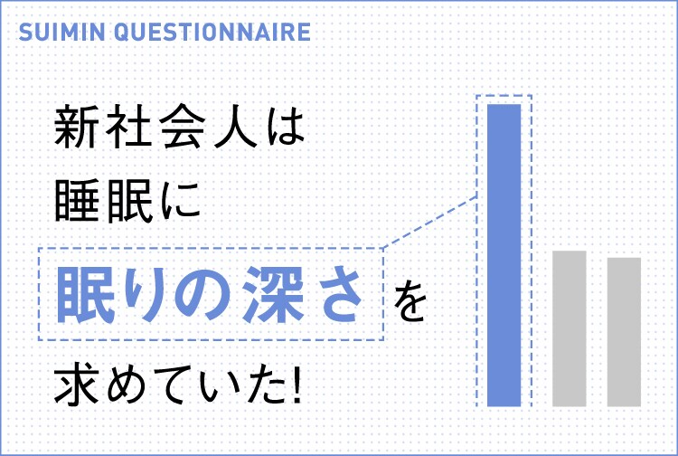 新社会人と睡眠に関するアンケートを実施③