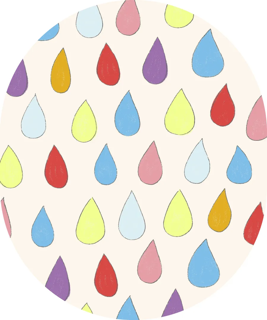 しずくのモチーフ