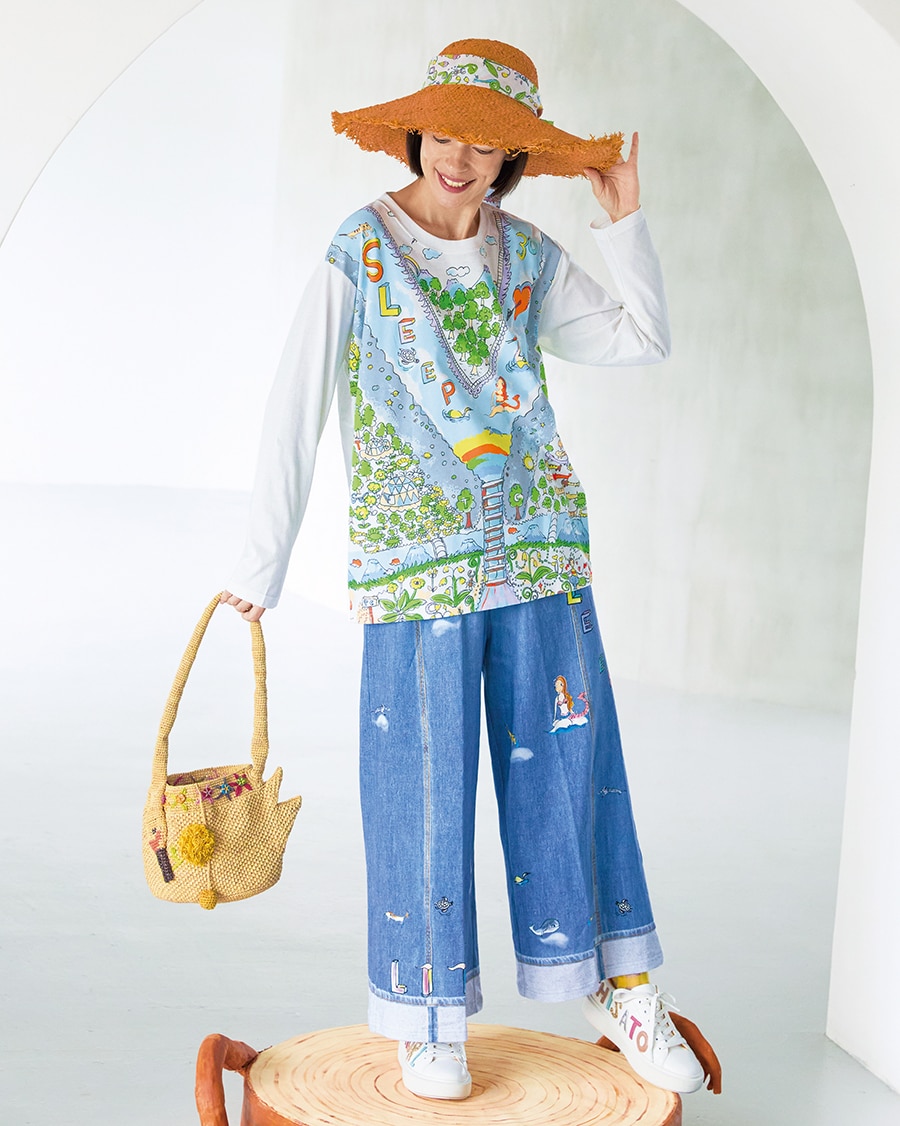 トップス UTX509、ボトム UOX510