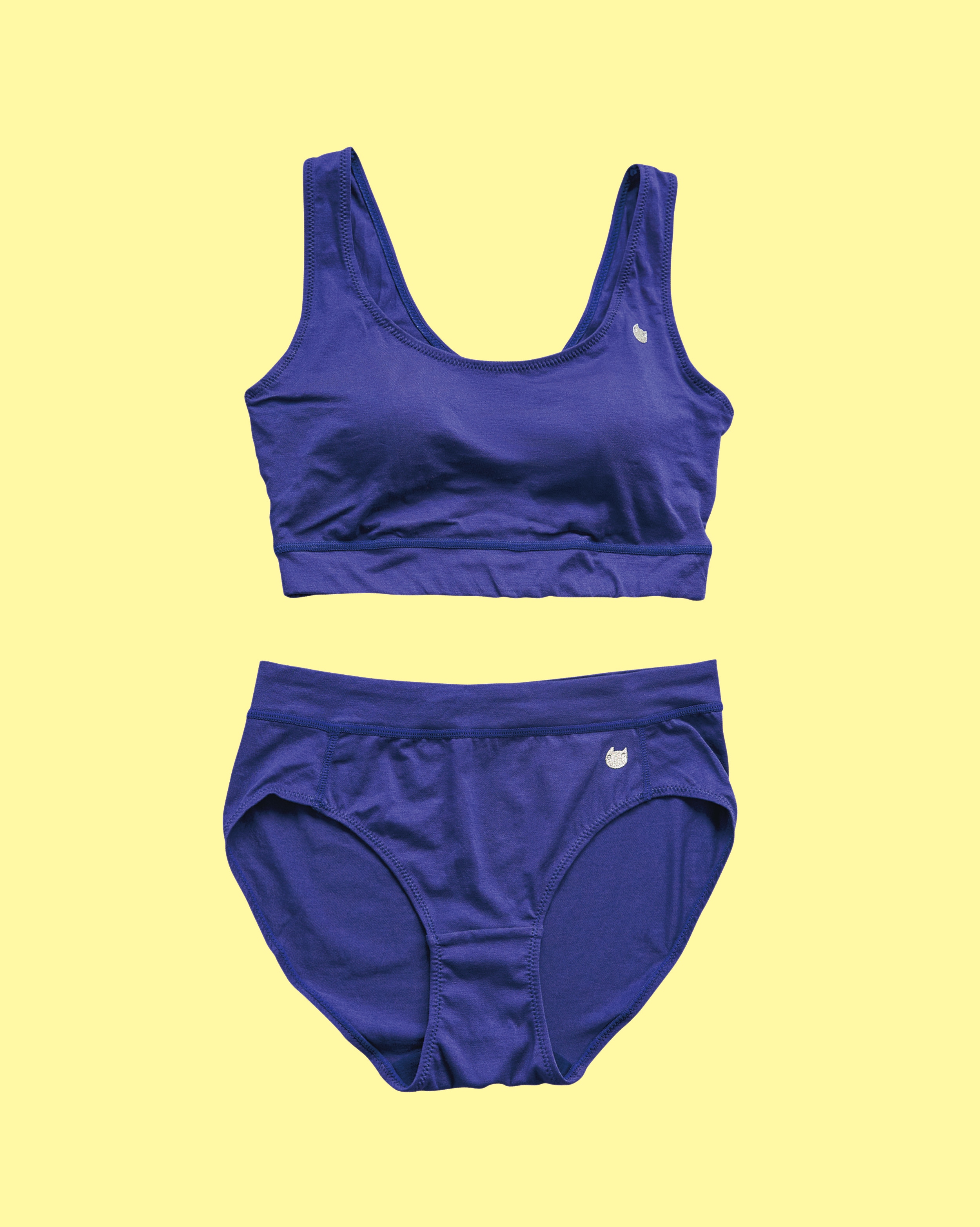 ノンワイヤーブラ（パッド付） UBX400、ショーツ UPX400