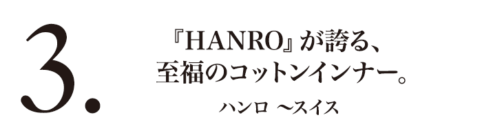 HANRO(ハンロ)