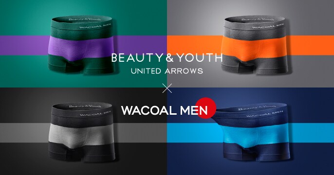 BEAUTY＆YOUTH UNITED ARROWS × WACOAL MEN