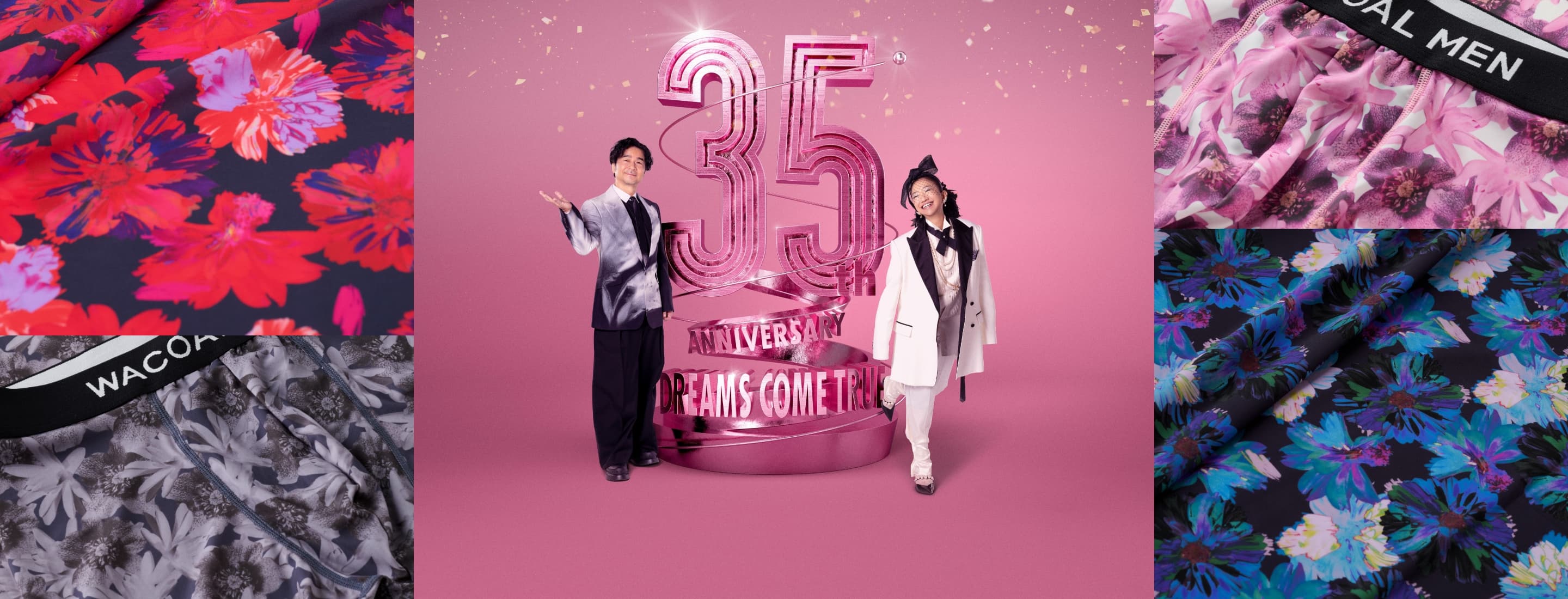 WACOAL MEN x DREAMS COME TRUE 35th Anniversary